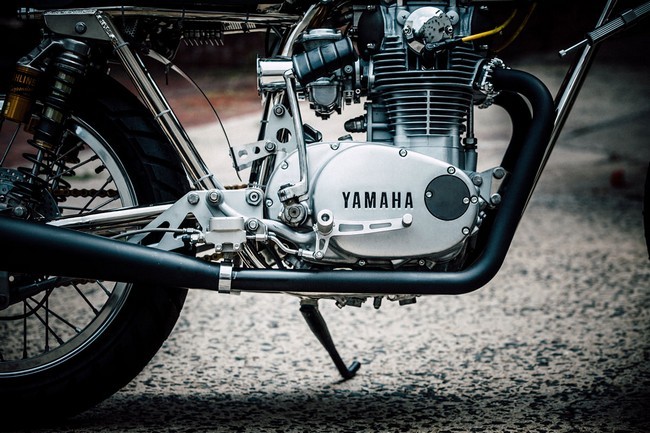 Yamaha XS 650 мотор